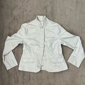 White House/Black Market White Jacket